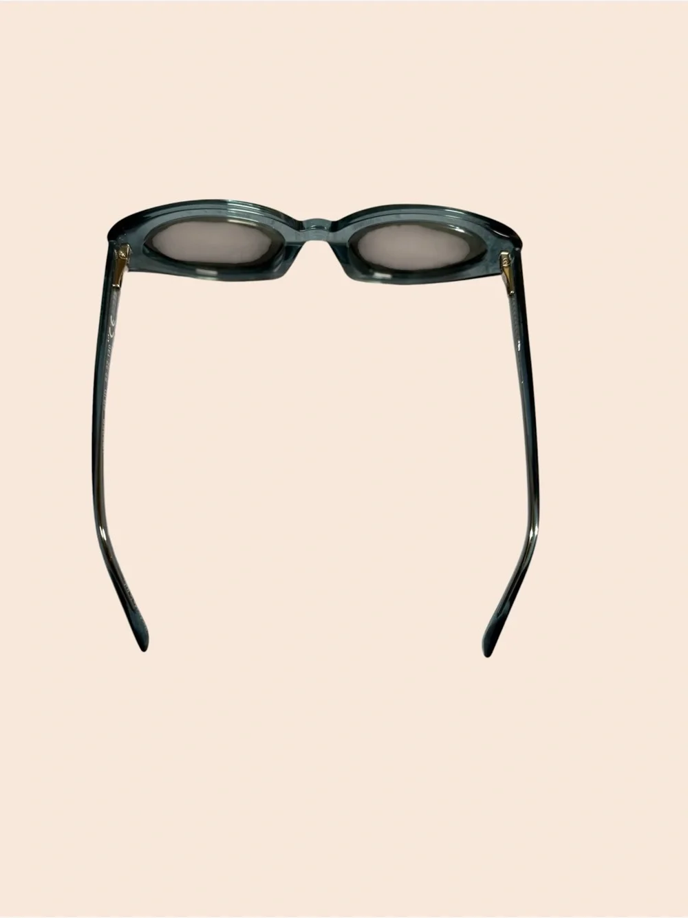 Derek Lam 10 Crosby Vesper Sunglasses Crystal Jade 52-22-140 Italy w Case